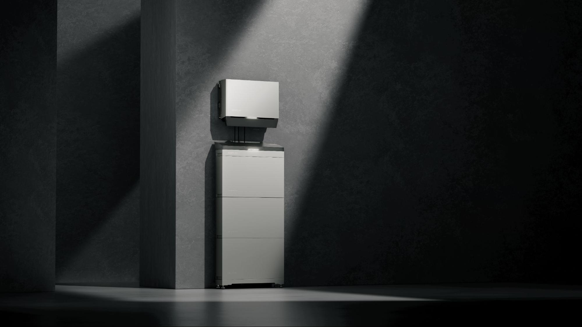 PowerOcean (Three-Phase) in a dark room