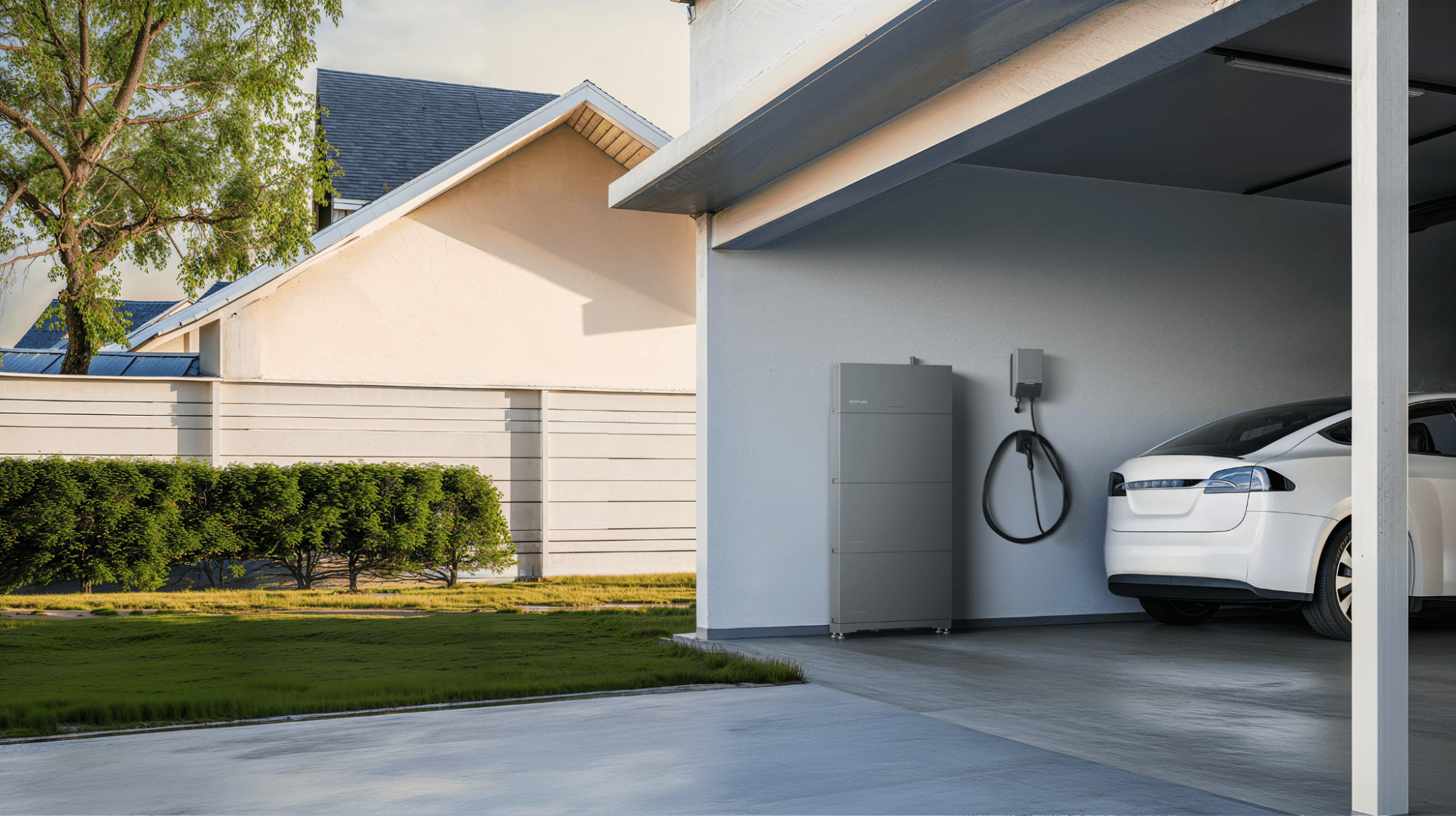 PowerOcean (Single-Phase) installed in garage