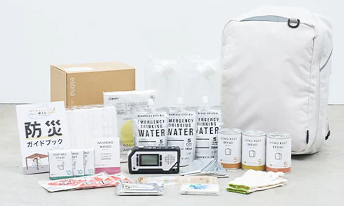 岸田産業 esona 防災士監修 撥水 防災リュック