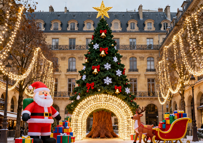 Décoration de noël extérieur xxl