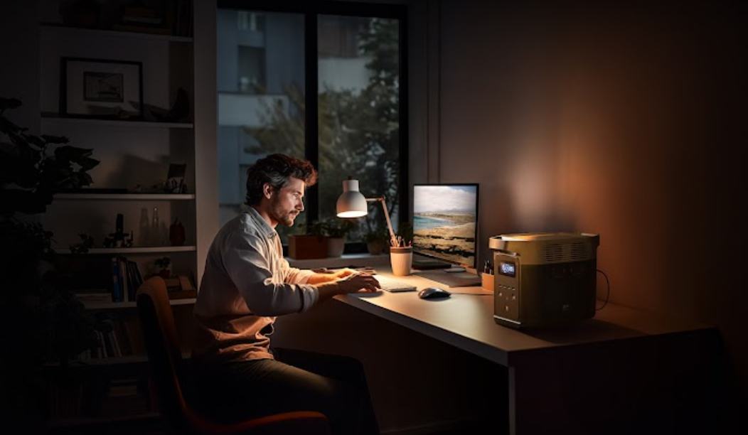 Alimentar el equipo por la noche