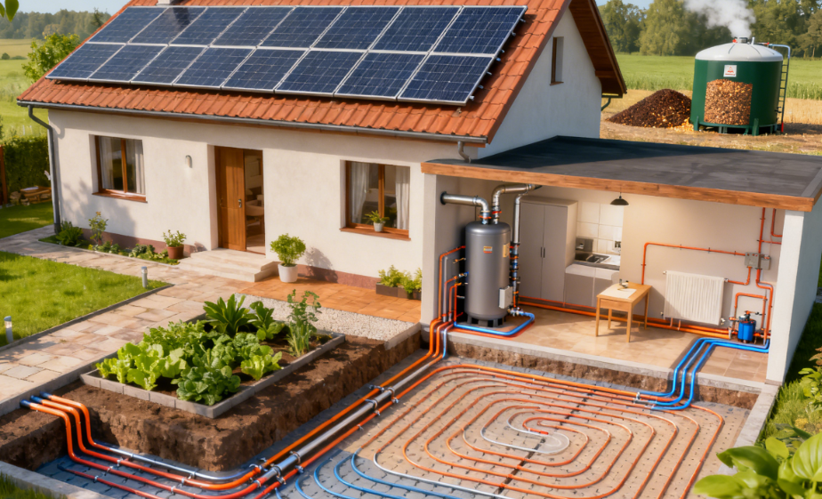 Nutzung erneuerbarer Energiegassysteme