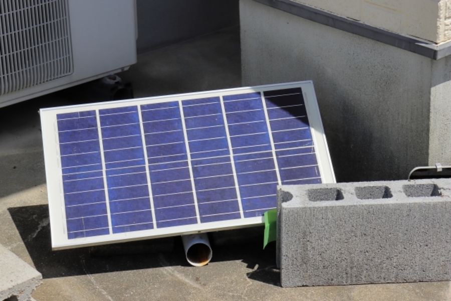 ソーラーパネル 自作