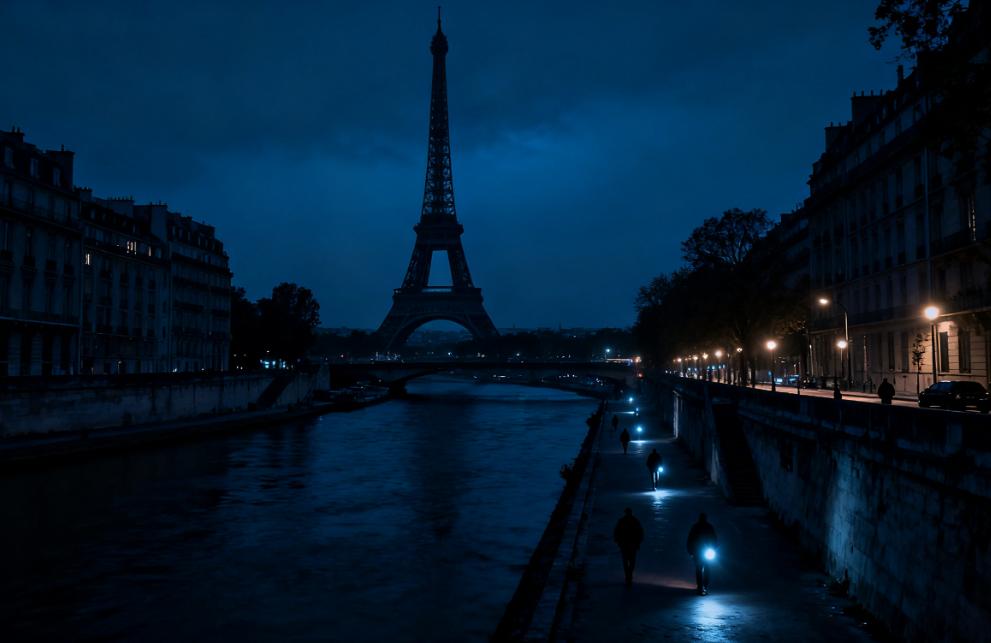 La Ville Est Plongée Dans l'Obscurité