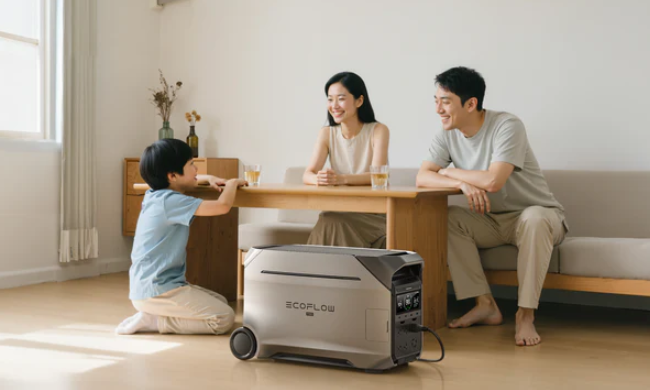 バックアップ電源　ポータブル電源　EcoFlow DELTA Pro 3