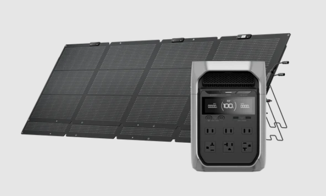 家庭用 非常用電源 ソーラーパネル ポータブル電源 EcoFlow DELTA 3 Plus + 220W片面ソーラーパネルGen2セット