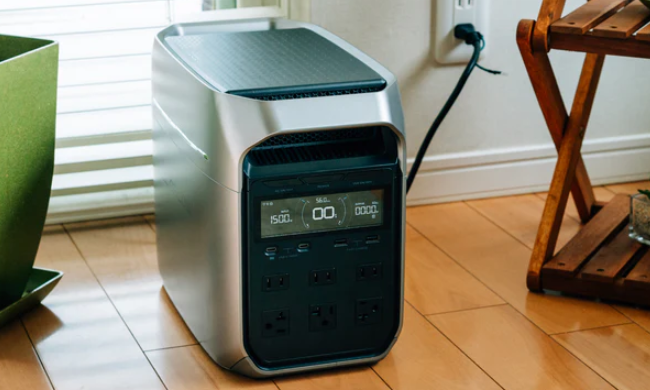 ポータブル電源　ヒーター　EcoFlow DELTA 3 Plus