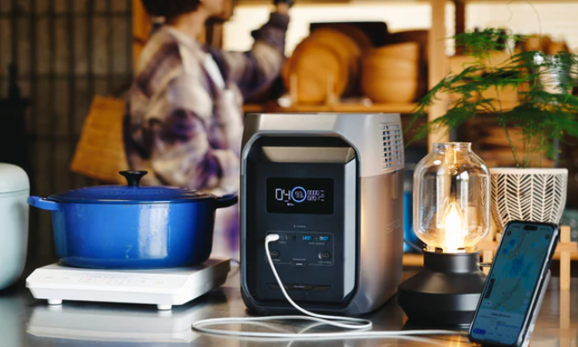 年末年始　キャンプ　ポータブル電源　EcoFlow DELTA 3 1500