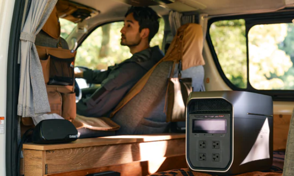 冬　車中泊　暖房　ポータブル電源　EcoFlow DELTA 3 Max Plus（2048Wh）
