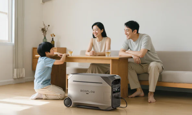 停電したら　冷蔵庫　ポータブル電源　EcoFlow DELTA Pro 3