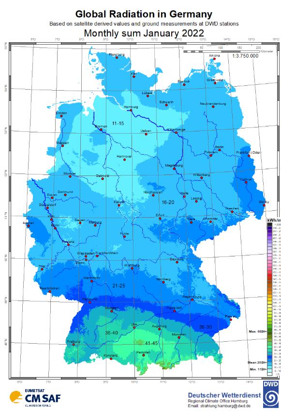 Globale Solarüberwachung