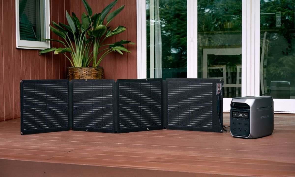 ポータブル電源ソーラーパネル