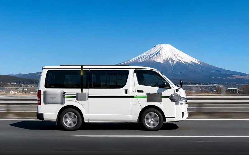 ポータブル電源＋走行充電器
