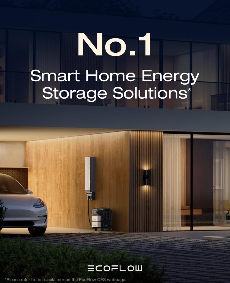 EcoFlow hat auf der CES 2026 einen Preis gewonnen