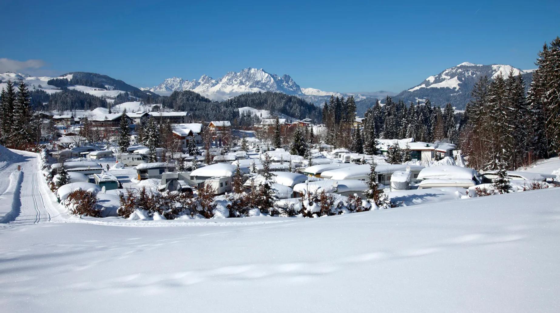 Wintercamping im Tirol Camp
