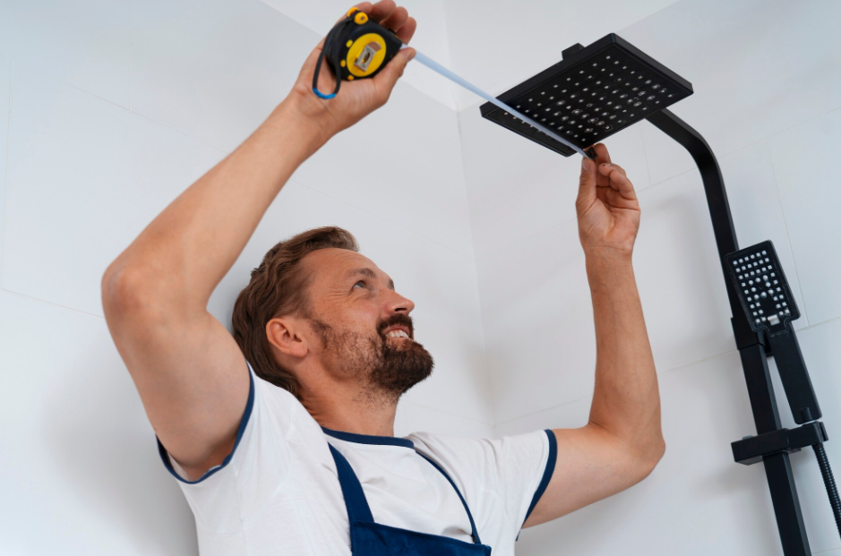 Installieren Sie einen energiesparenden Duschkopf