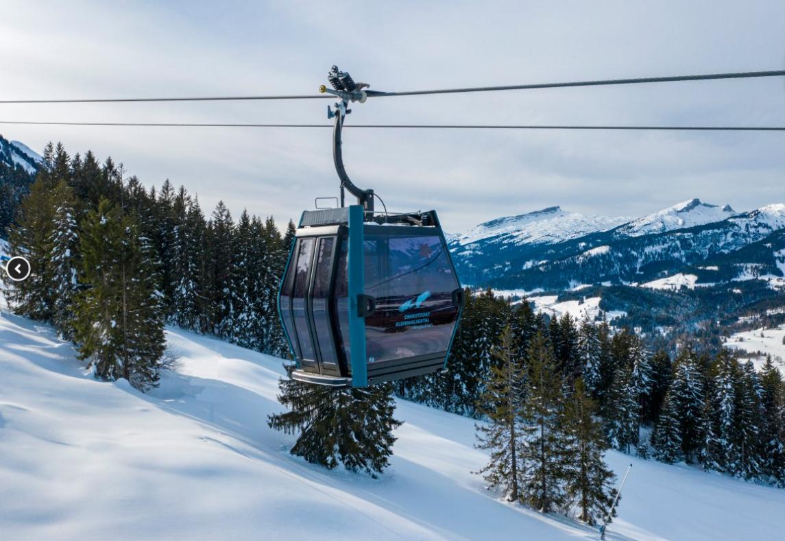 Winterwandern Oberstdorf Seilbahn