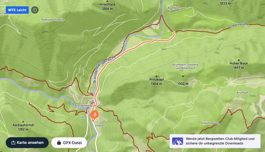 Schneeschuhwanderung im Kaiserhaus