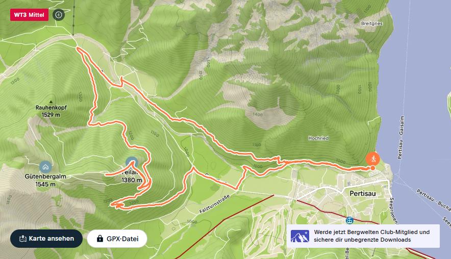 Schneeschuhwanderung im Auf den Feilkopf