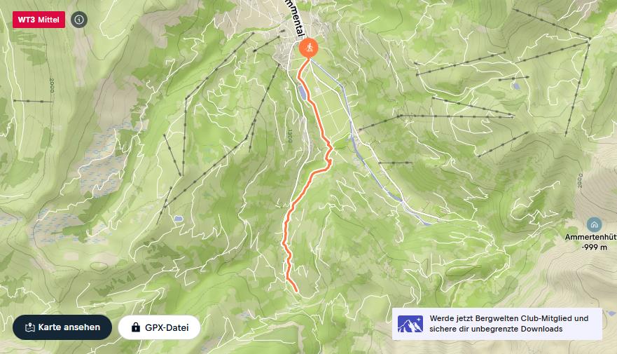 Schneeschuhwanderung im Iffigfall Trail von Lenk