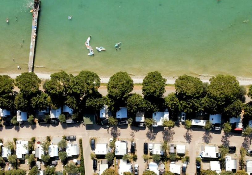 Campingplatz La Rocca mit Mobilheimen