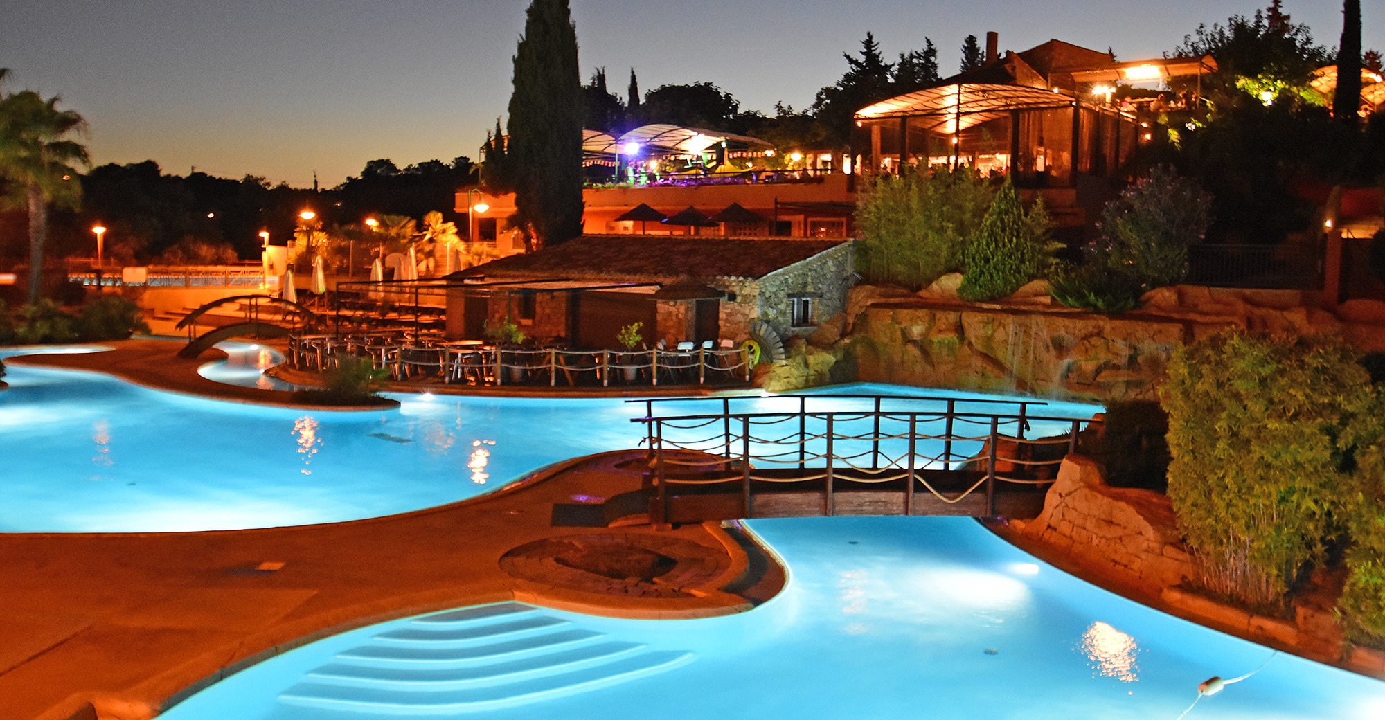 Campingplatz Domaine de la Bergerie mit Mobilheimen