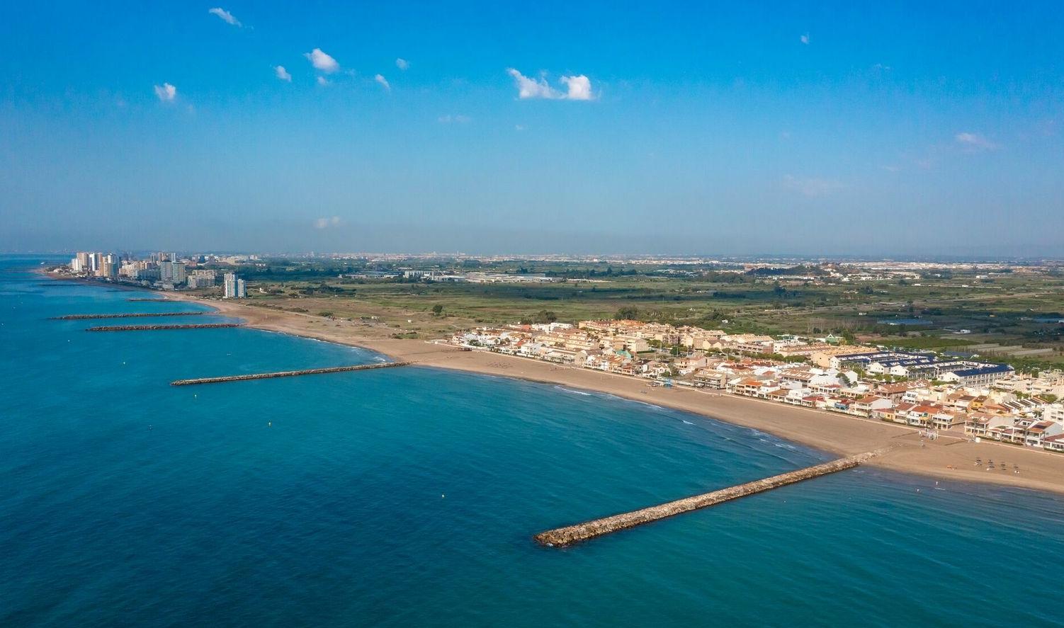 Valencia Campingplatz am Meer