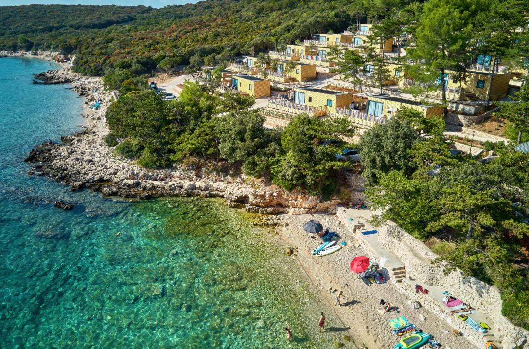 Camping Slatina Campingplatz am Meer