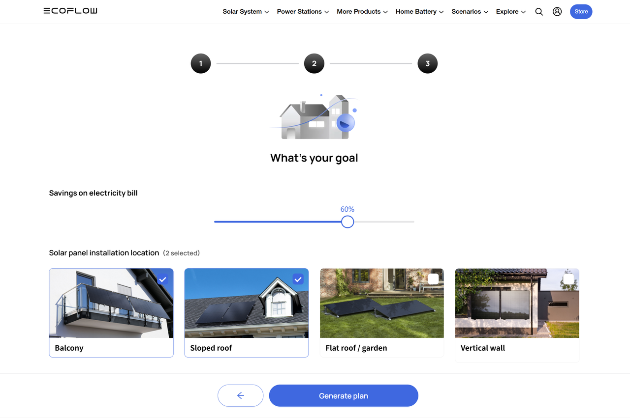 How to use the energy-saving calculator with EcoFlow STREAM