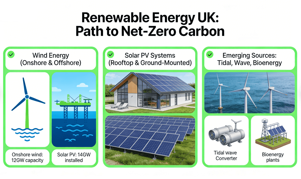 Renewable energy UK and the path to net-zero carbon