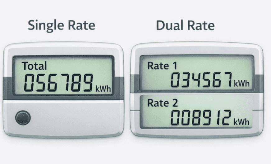 Single rate vs dual rate