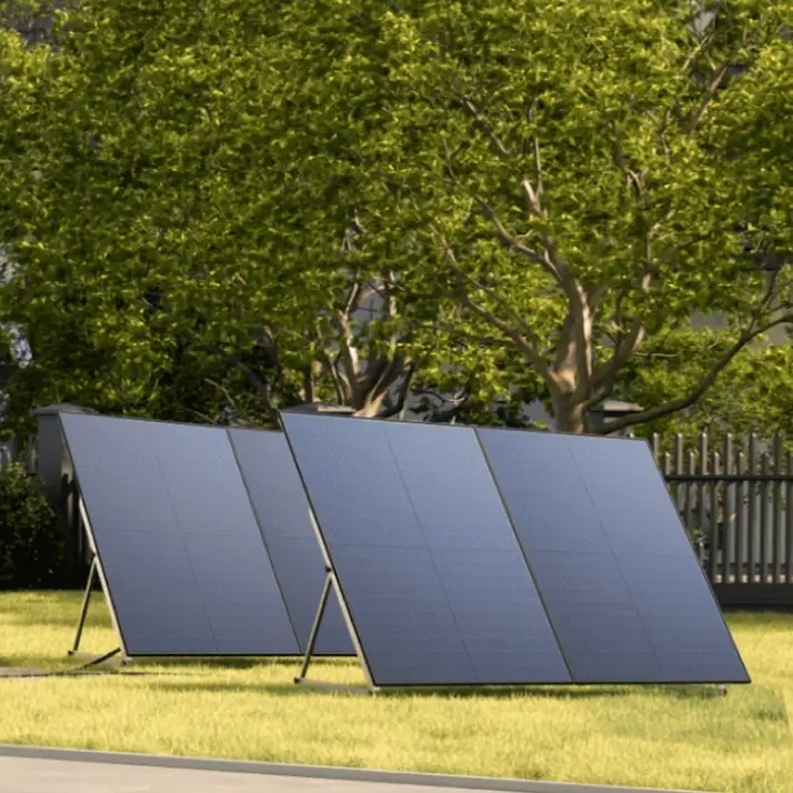 2 x 450W Starres Solarpanel