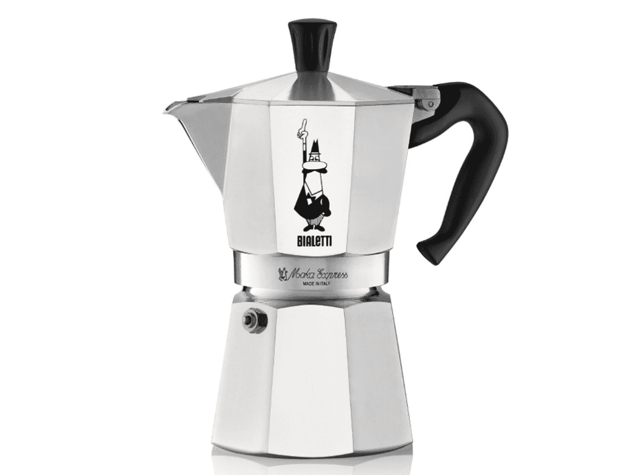 Bialetti Moka Express - a well-known camping coffee maker