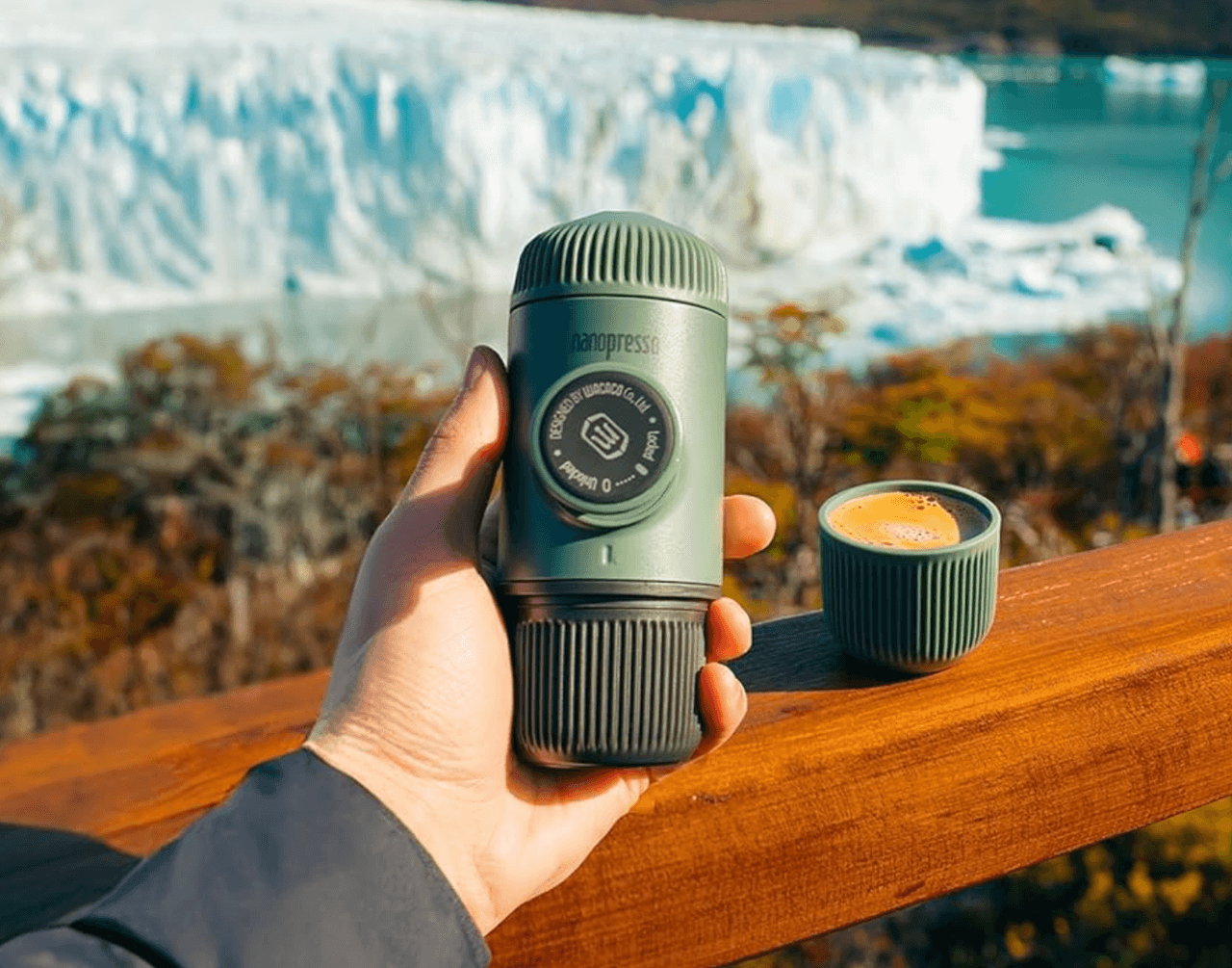 Wacaco Nanopresso - portable coffee maker for camping