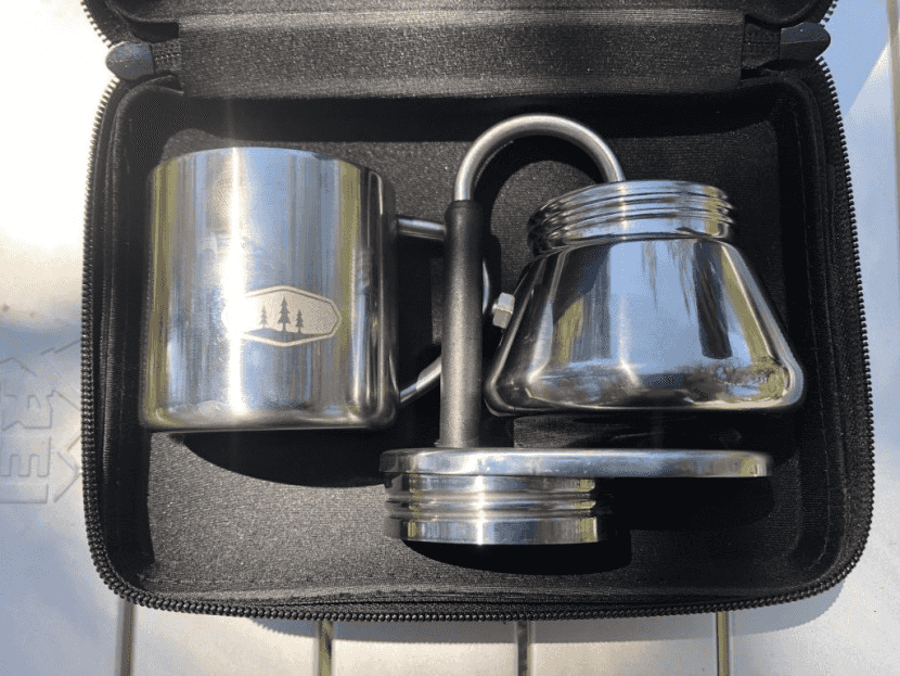 GSI Outdoors Mini Espresso - an easy-to-use camping coffee maker