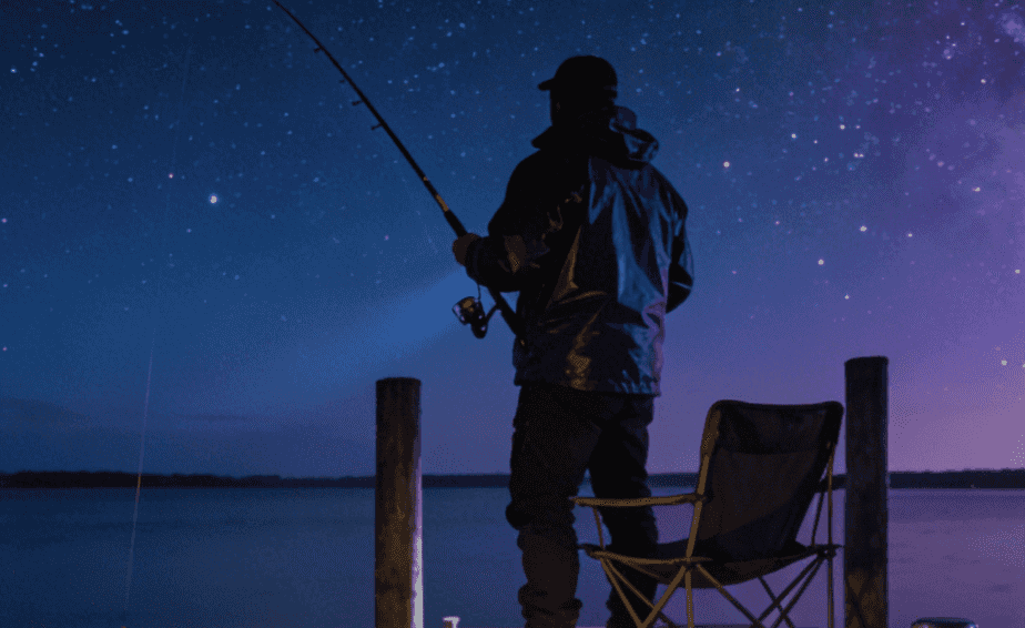 Night fishing tactics