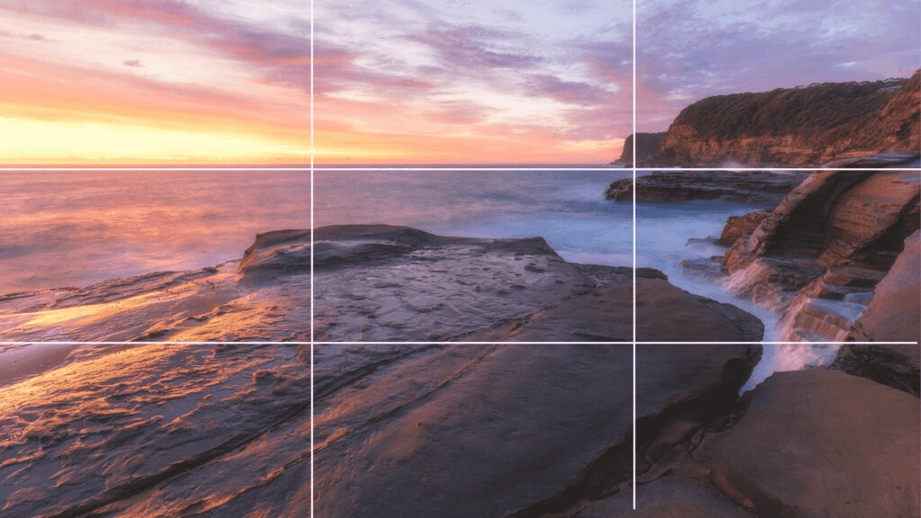 Rule of Thirds in outdoors photography