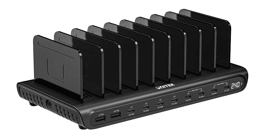 What is a mobile phone charging station