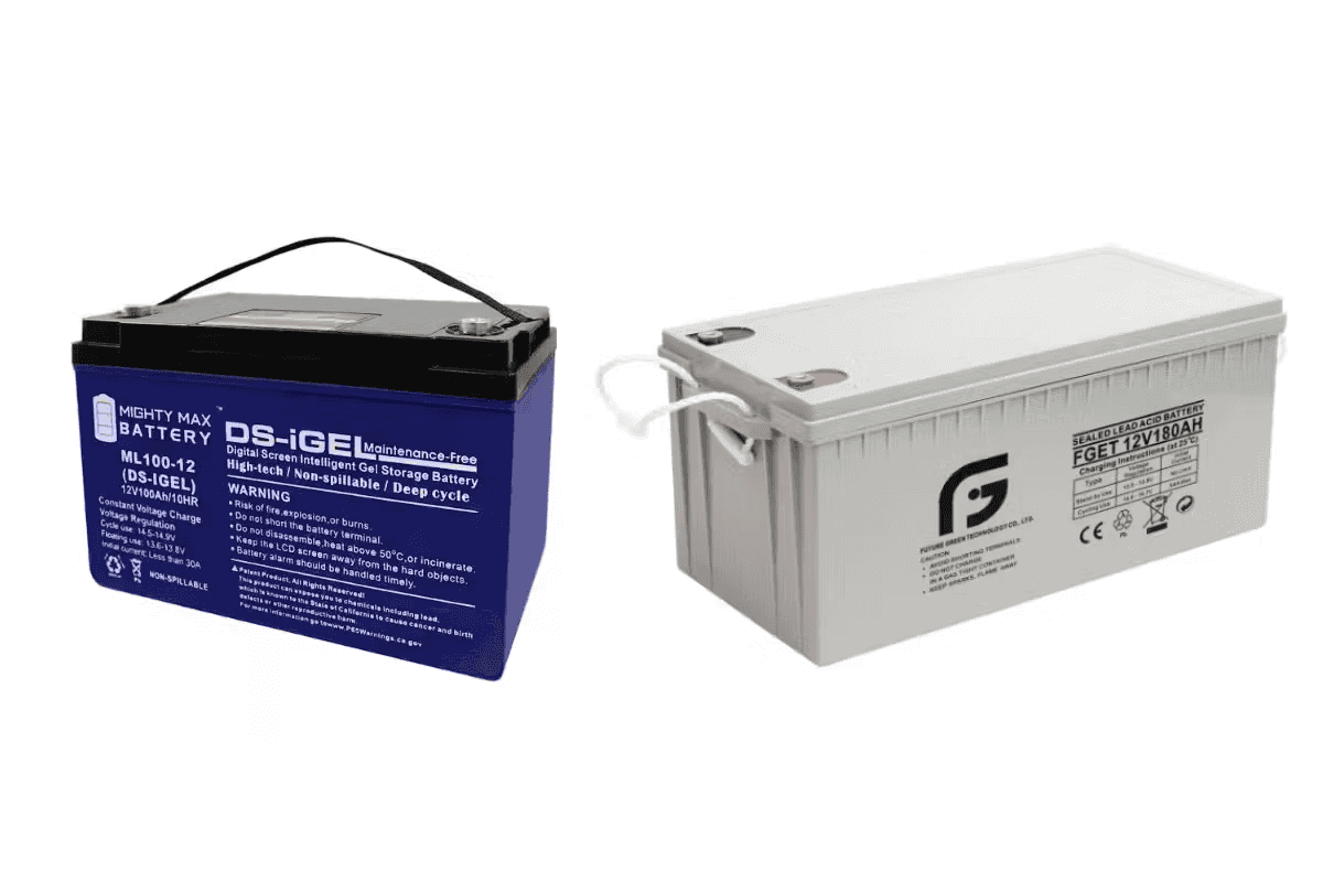 AGM and gel batteries