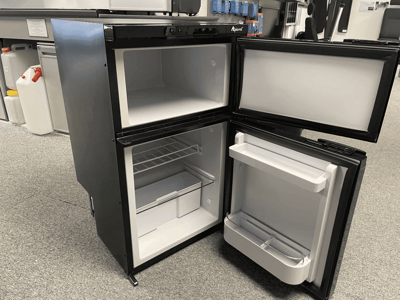 Compressor fridge freezers
