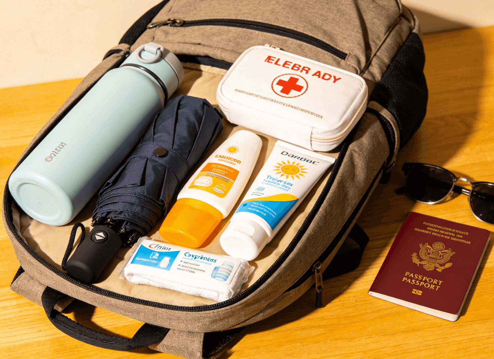 Health and travel essentials