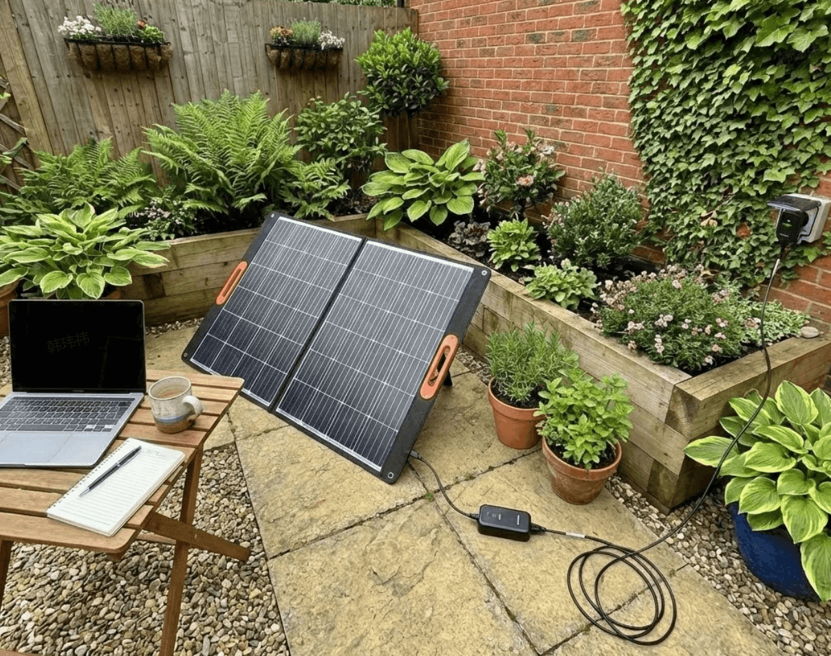 Plug-in solar panels