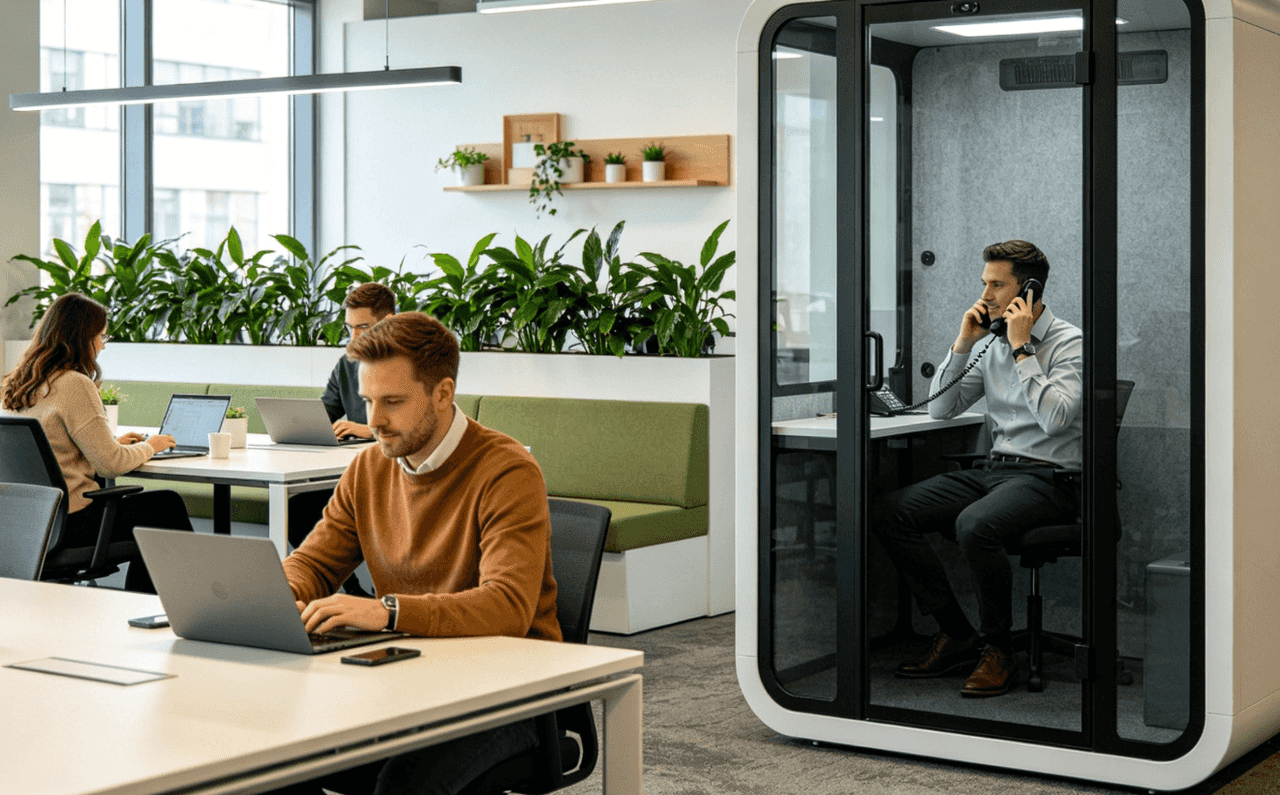 Types of hybrid working