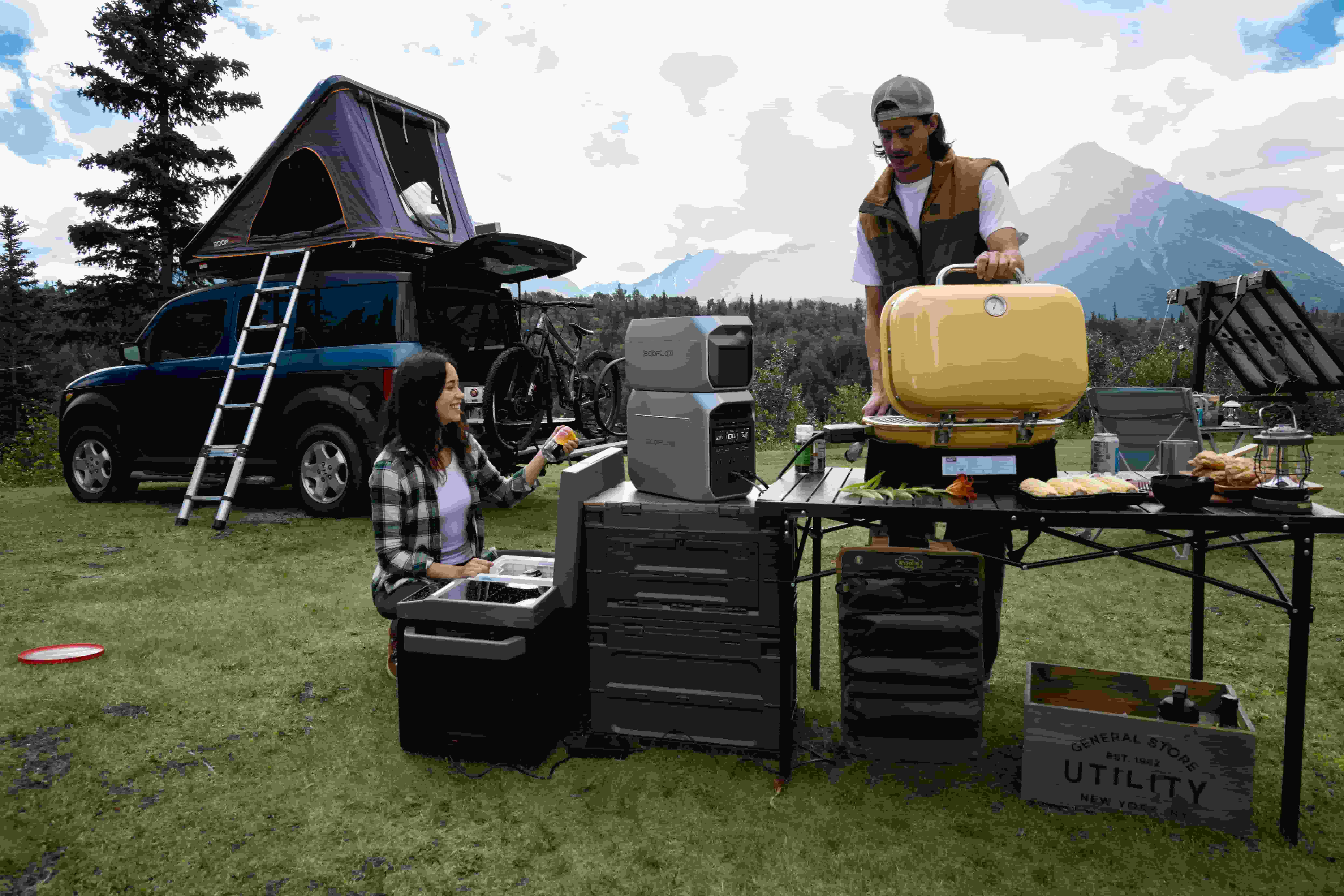 Équipement nomade pour un camping landes bord de mer confortable