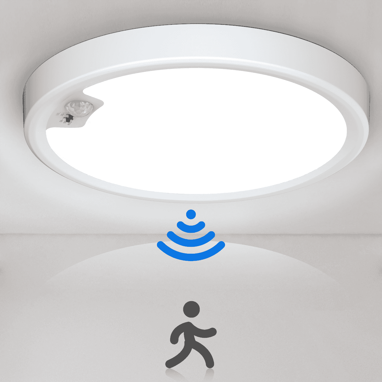 Motion sensor lighting