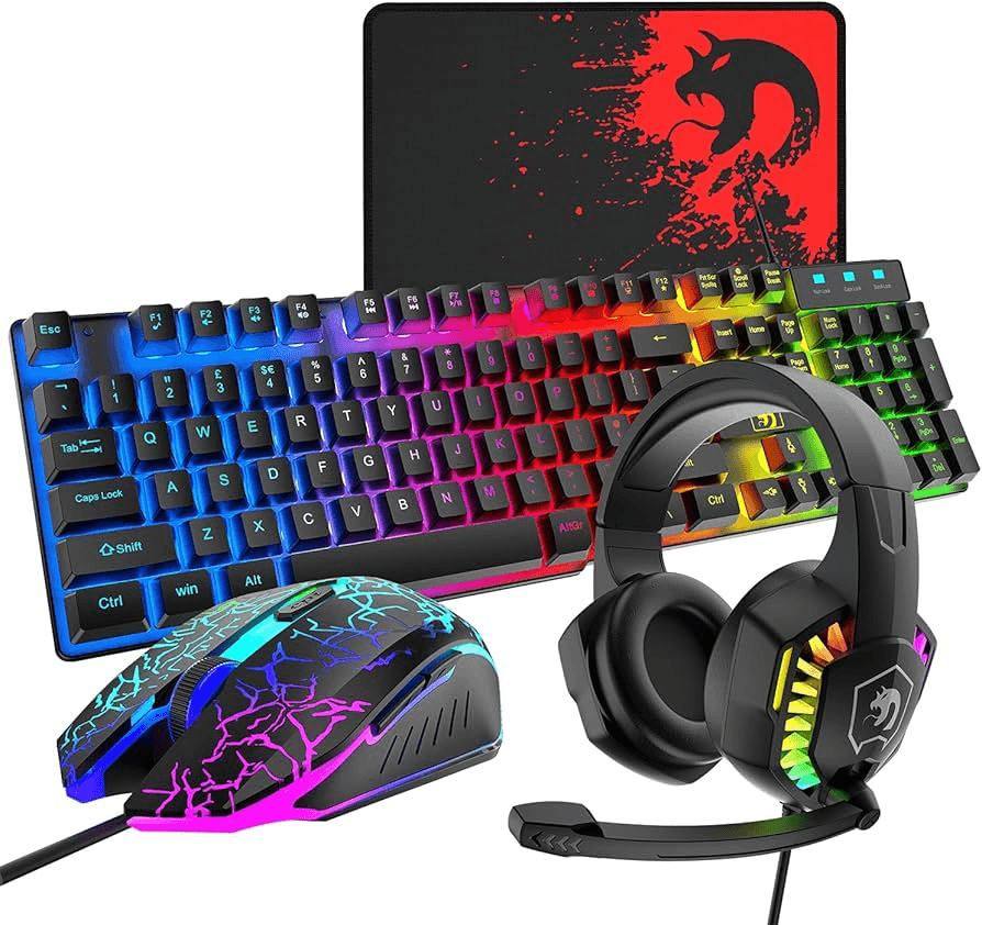 Peripherals (keyboard, mouse, headset)