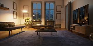 Gemütliches Wohnzimmerlicht bei konstanter Einheit der Spannung