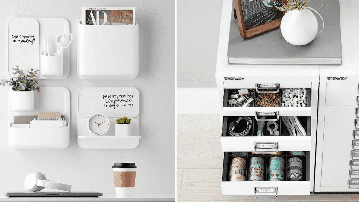 home office storage solutions - daily organizing