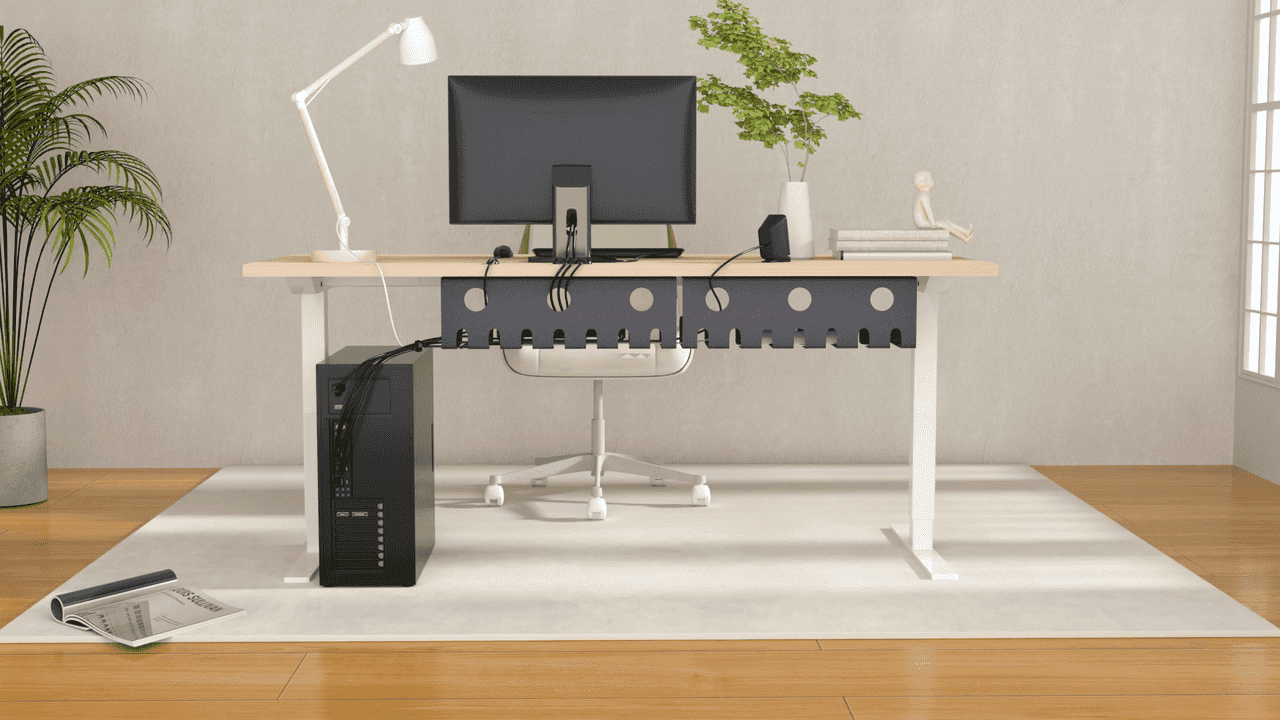 home office storage solutions for tech and equipments