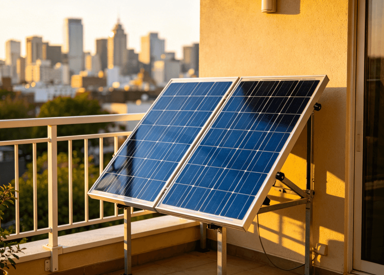 Plug-in solar system 